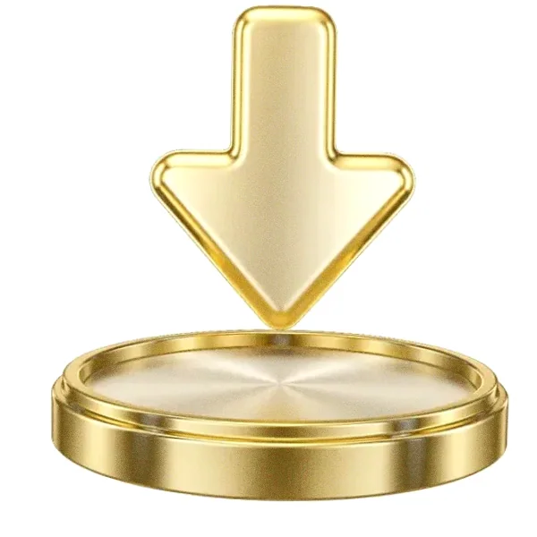 Downward arrow button — Bof