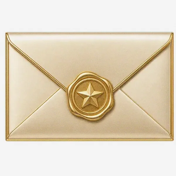 Sealed wax envelope — Bof