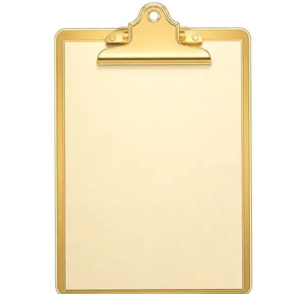 Blank clipboard — Bof