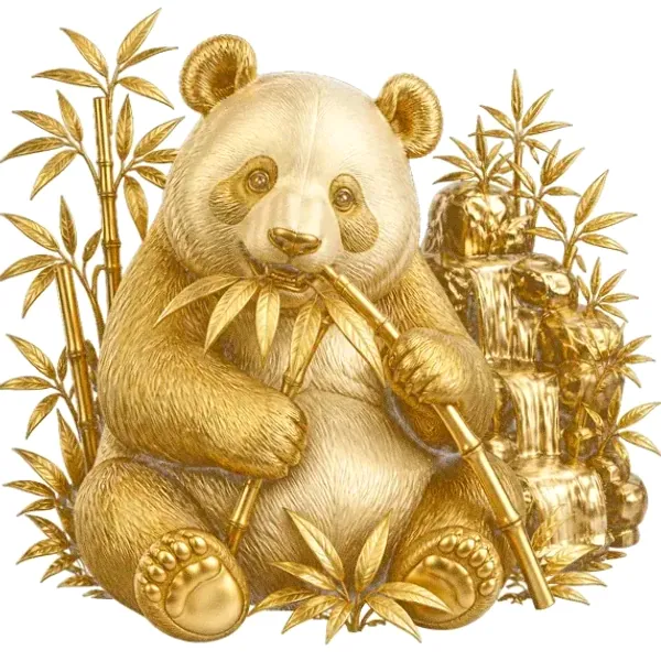 Panda eating bamboo — Bof