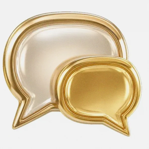 Chat bubbles — Bof