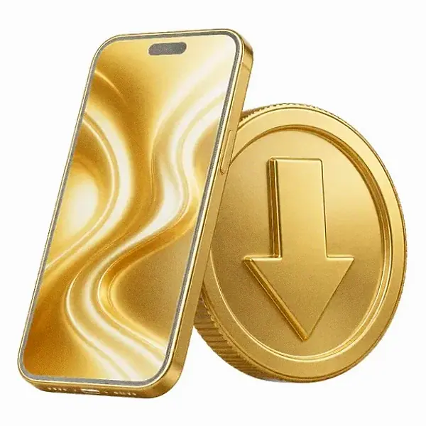 Smartphone and coin — Bof
