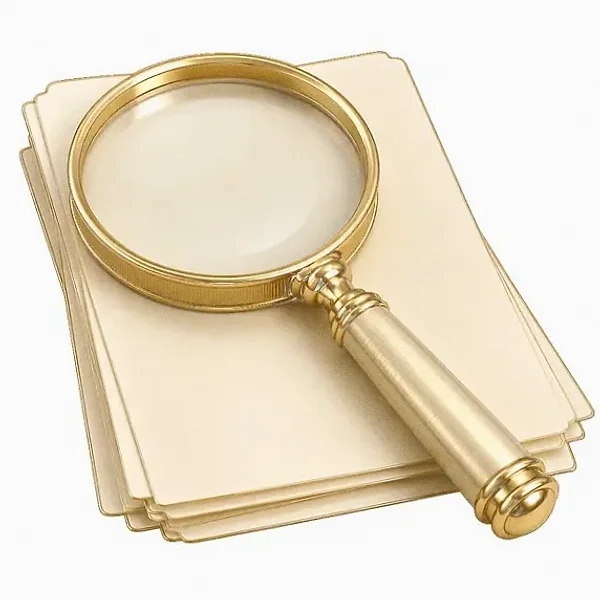 Magnifying glass — Bof