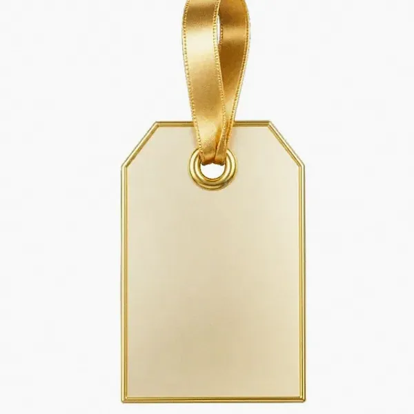 Blank gift tag — Bof
