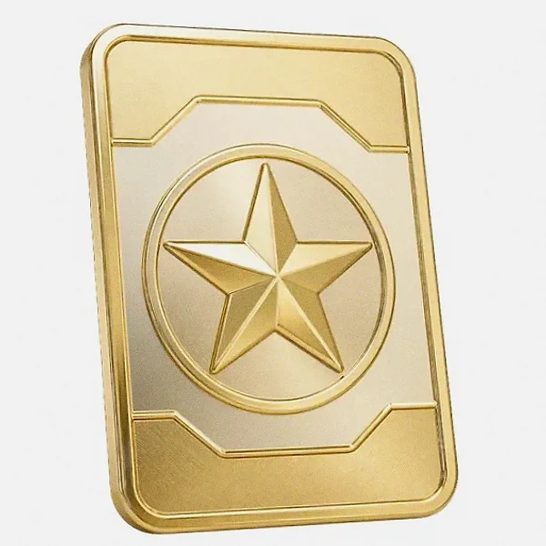 Star-emblem card — Bof