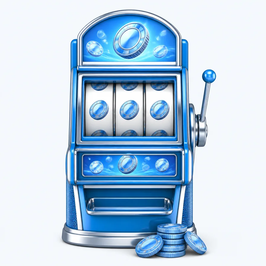 Slot cabinet with marquee — Bof